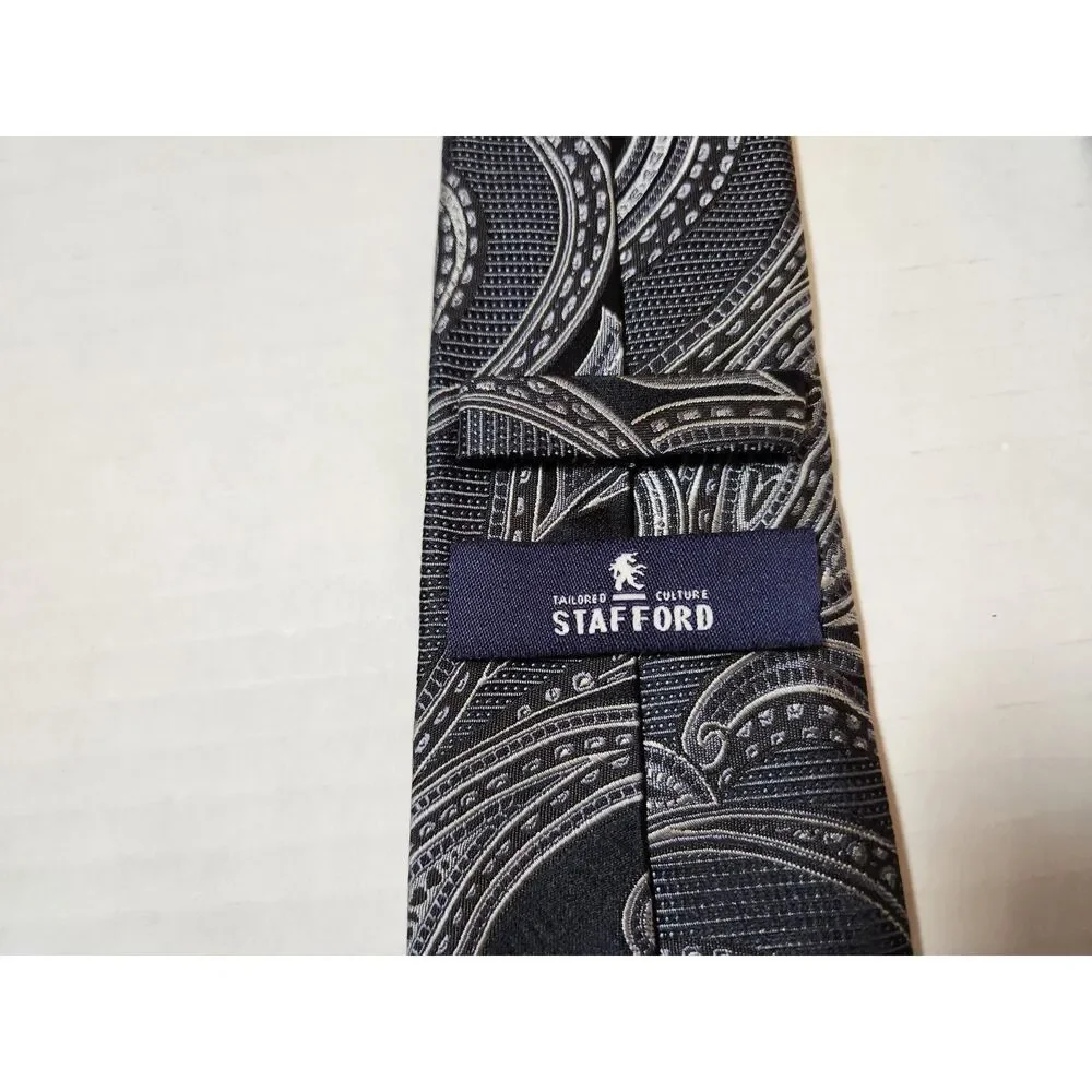 Stafford Tailored Culture 100% Silk Tie